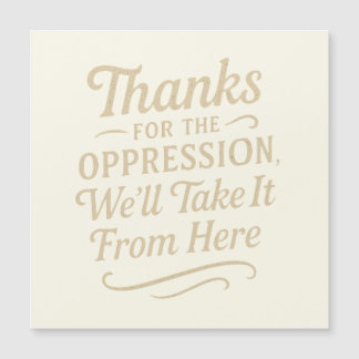 Danke für die Unterdrückung, die Gleichstellungsma Magnetkarte