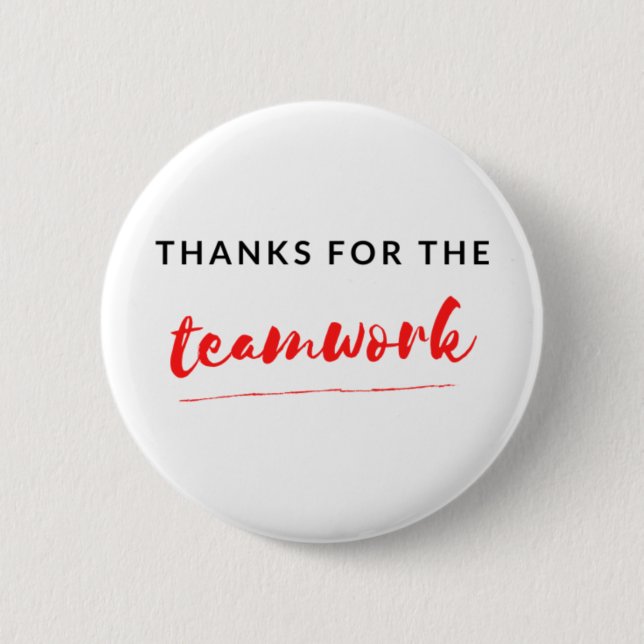 Danke für die Zusammenarbeit 2 Button (Vorderseite)