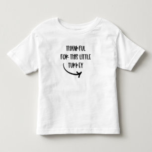 Danke für diesen kleinen Truthahn-Erntedank Kleinkind T-shirt