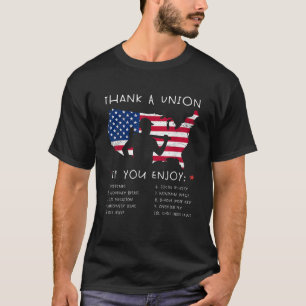 Danke für eine Gewerkschaft Shirt Gewerkschaft Str