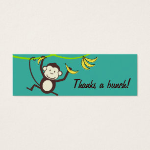 Danke für einen Haufen, Monkey Gift Tags