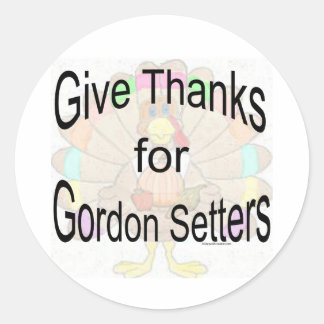 Danke für Gordon Setters Sticker