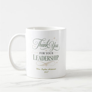 Danke für Ihre Führung Personalized Kaffeetasse