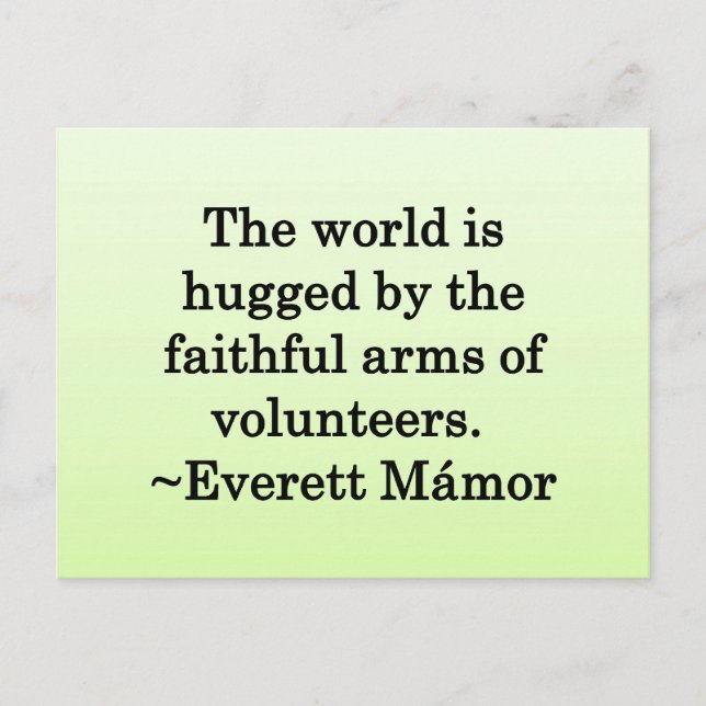 Danke für Ihre harte Arbeit Postkarte (Vorderseite)