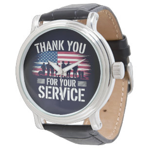 Danke für Ihren Dienst: Veterans Day 2025 Armbanduhr