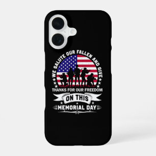 Danke für Ihren Dienst: Veterans Day 2025 iPhone 16 Hülle