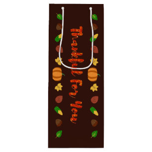 Danke für Ihren Erntedank Geschenktüte Für Weinflaschen