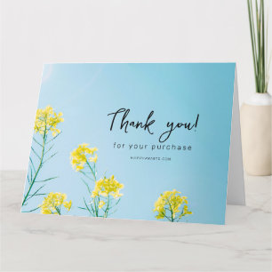 Danke für Ihren Kauf Floral Business-Paket