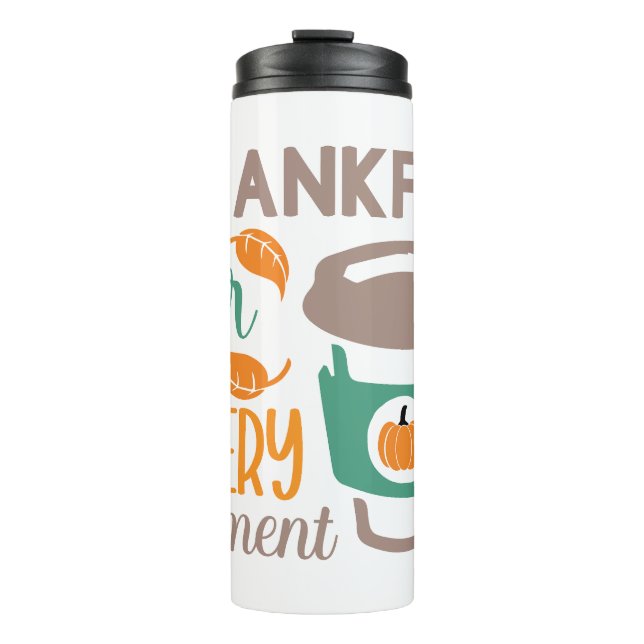 Danke für jeden Moment Thermosbecher (Vorderseite)