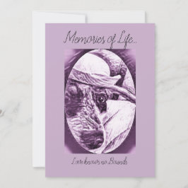 DANKE FÜR KÜMMERTE KARTE - VERLUST DES HAUSTIERES