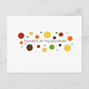 Danke für meine Enkel Postkarte