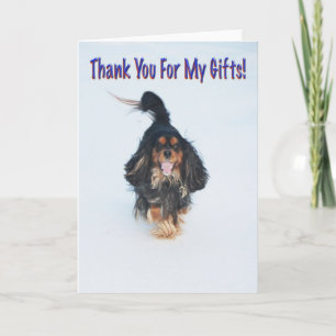 Danke für meine Grußkarte für den Hund