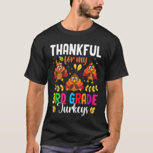 Danke für meinen 3. Klasse Lehrer Thanksgi T-Shirt