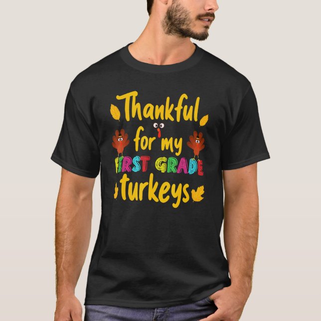 Danke für meinen Erntedank Tee der ersten Klasse (Vorderseite)