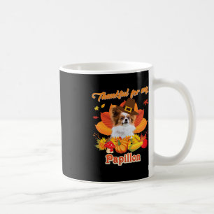 Danke für meinen Papillon Dog Erntedank ich Pump Kaffeetasse