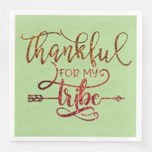 Danke für meinen Stamm Serviette