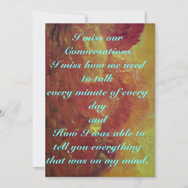 Danke für Sein ein Freund (Vorderseite)