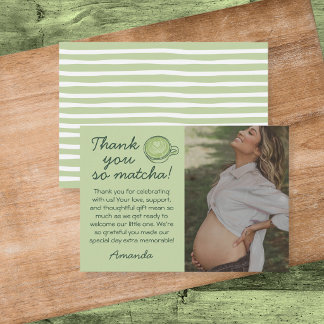 Danke für So Matcha Baby Shower Foto