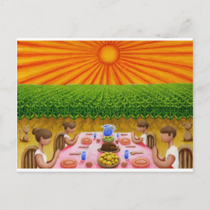 Danke für unser tägliches Brot Postkarte