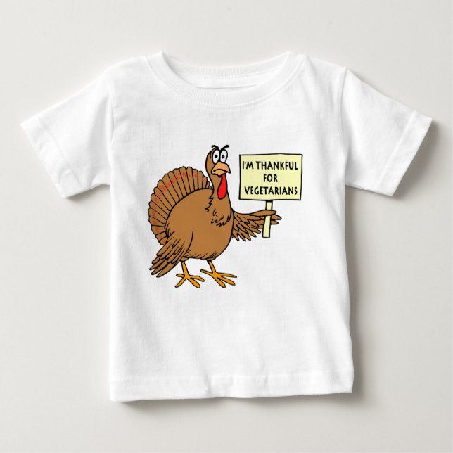 Danke für Vegetarier Baby T-shirt (Vorderseite)