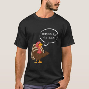 Danke für Vegetarier Funny Niedliche Türkei Danke T-Shirt