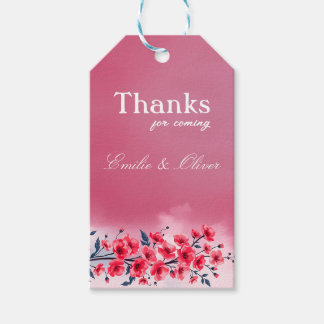 Danke fürs Kommen und deinen Namen Geschenkanhänger