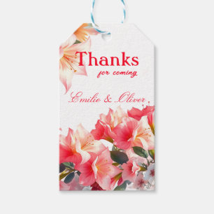 Danke fürs Kommen und Ihr Name Geschenkanhänger