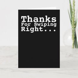 Danke fürs Schwimmen des rechten Spaßes Karte