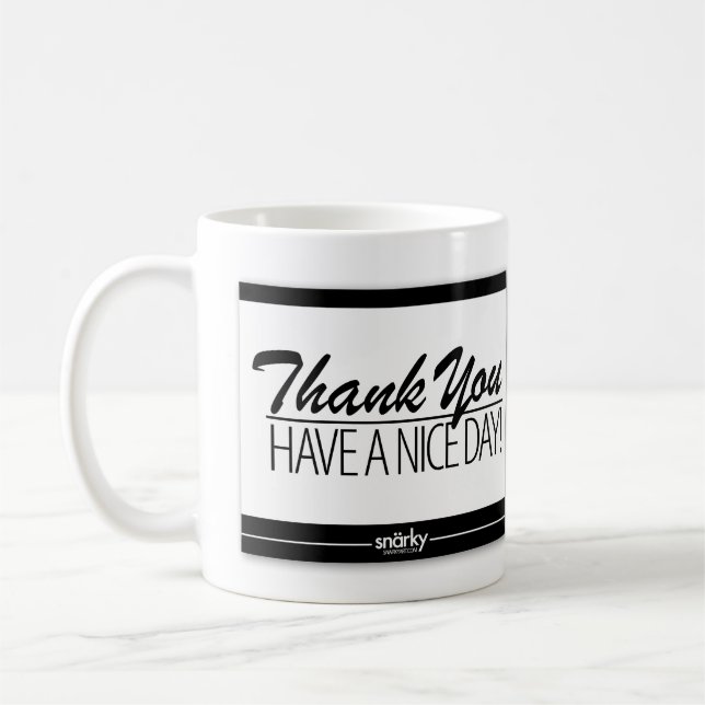 Danke Fußmatten-Tasse Tasse (Links)