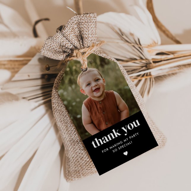 Danke, Geburtstag Foto Geschenkanhänger (Von Creator hochgeladen)