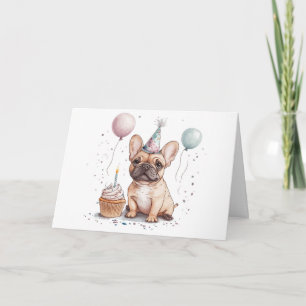 Danke Geburtstag Französischer Bulldogge