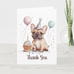 Danke Geburtstag Französischer Bulldogge