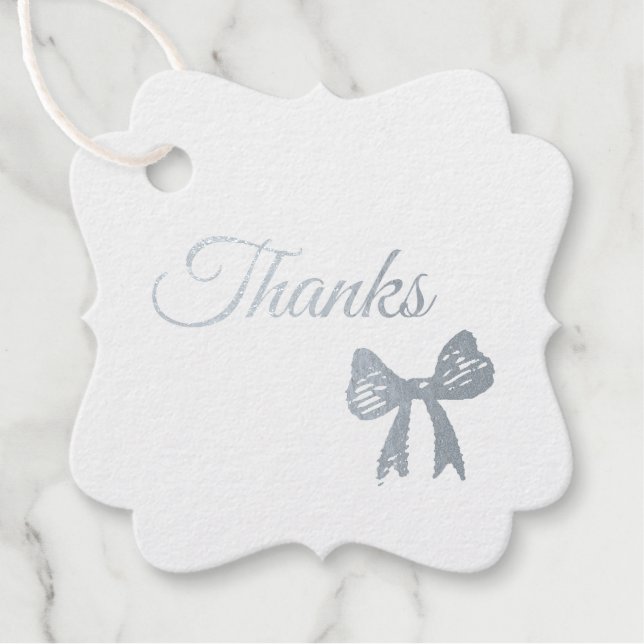 Danke Geschenkanhänger (Vorderseite)