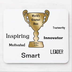Danke Geschenke für Chef Mousepad