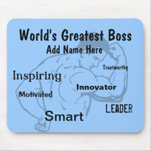 Danke Geschenke für Chef Mousepad