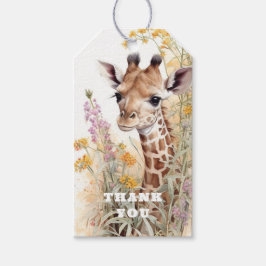 Danke Giraffe Geschenkanhänger