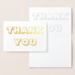 Danke, Gold oder Silber Folienkarte<br><div class="desc">Danke,  Gold oder Silber Foil Card</div>