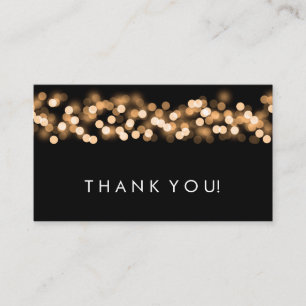 Danke, Goldhollywood-Zauber einzufügen Begleitkarte