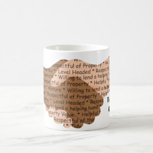 Danke, gute Nachbarin Kaffeetasse