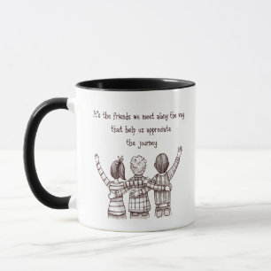 Danke, guter Freund Zitat Tasse