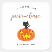 danke halloween Cat puff Small Business
