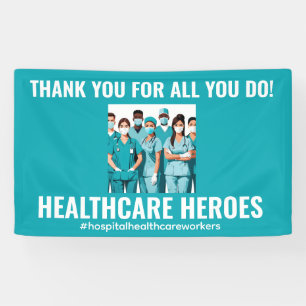 Danke HealthCare Heroes Nurse Doctor Banner