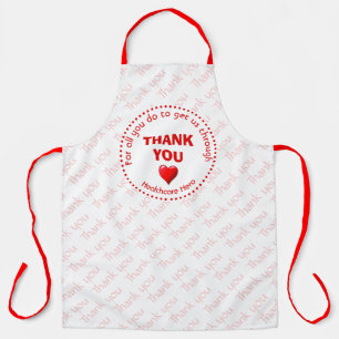 Danke   Heldin des Gesundheitswesens   Angepasstes Schürze