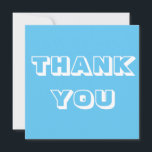 Danke, hellblau weiß<br><div class="desc">Danke,  hellblaue,  weiße Grußkarte</div>