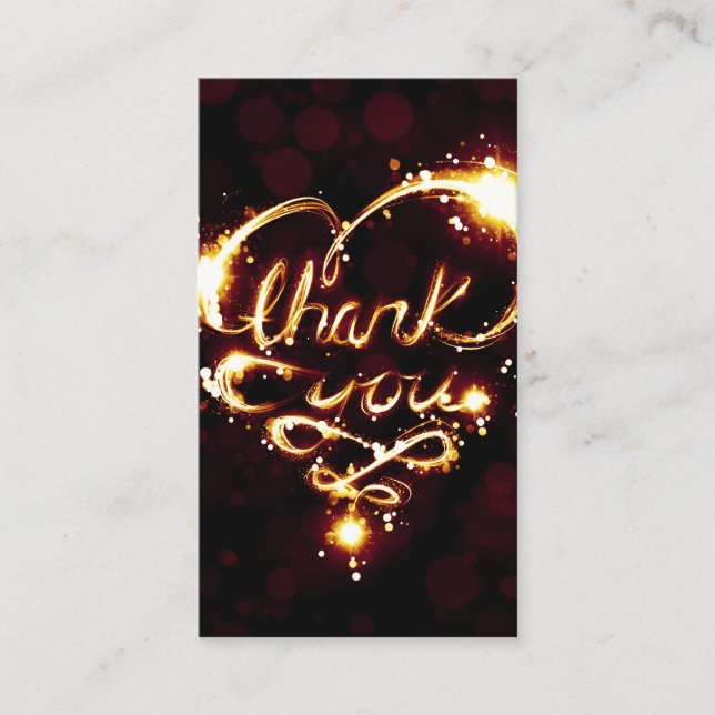 danke helle Lochkarte Treuekarte (Vorderseite)