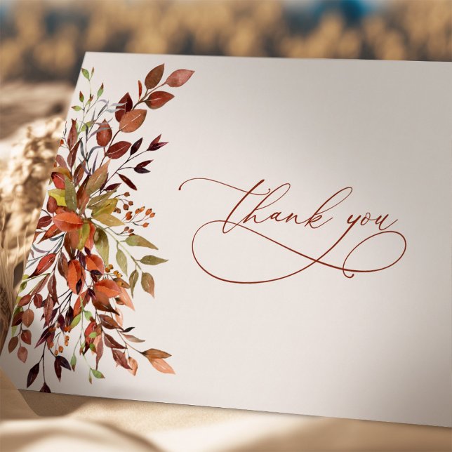Danke Herbst Saisonale Dankeskarten-Skript (Von Creator hochgeladen)