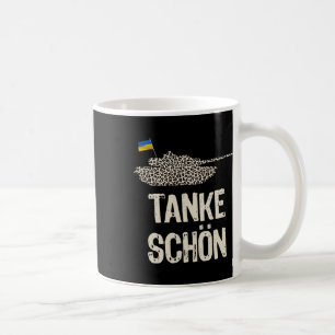Danke Herr Scholz für Leopard-Panzer an der Seite Kaffeetasse