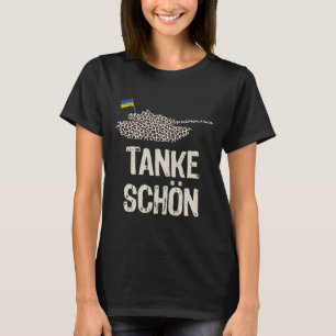 Danke Herr Scholz für Leopard-Panzer an der Seite T-Shirt