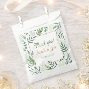 Danke-Herz-Hochzeitsgunstbeutel Geschenktütchen