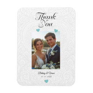 Danke - Hochzeitkarte Magnet